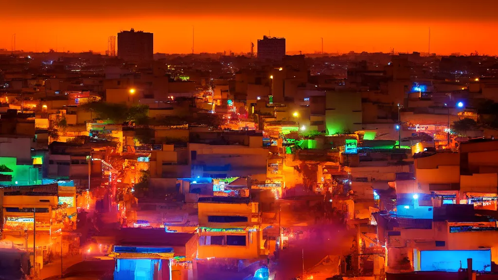 Bamako city overview
