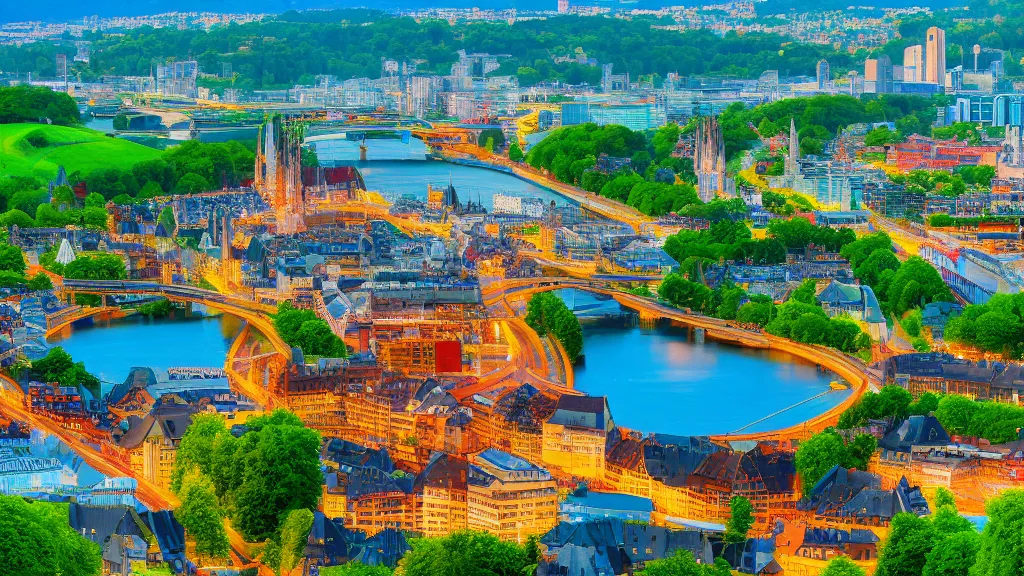 Basel city overview