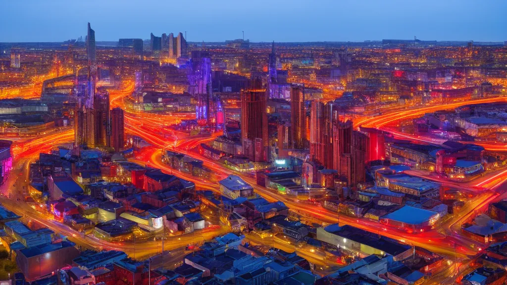 Blackpool city overview