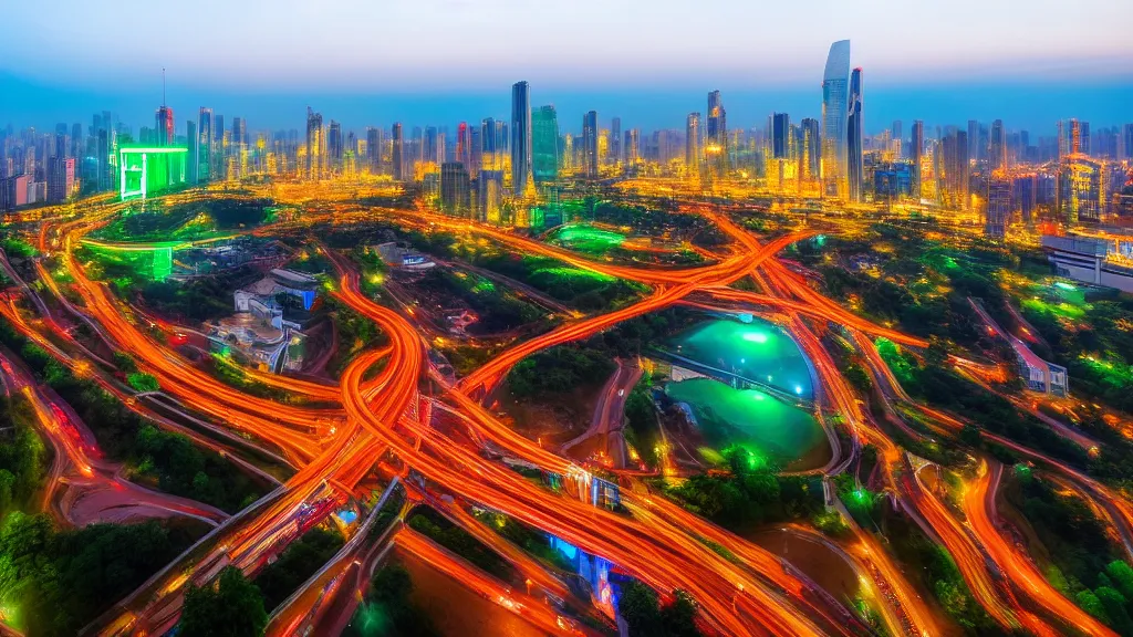 Changshu city overview