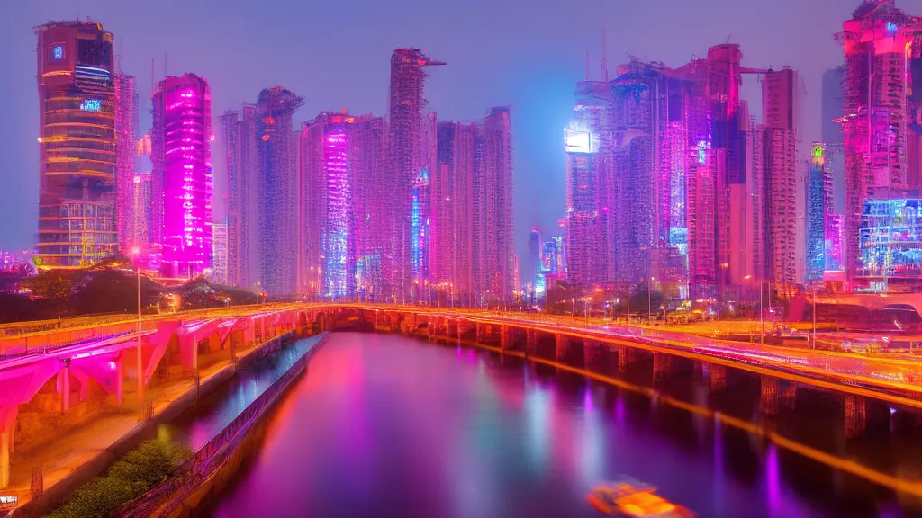 Dandong city overview