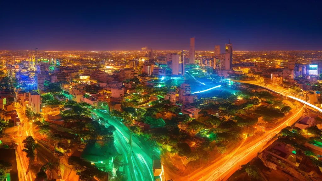 Diourbel city overview