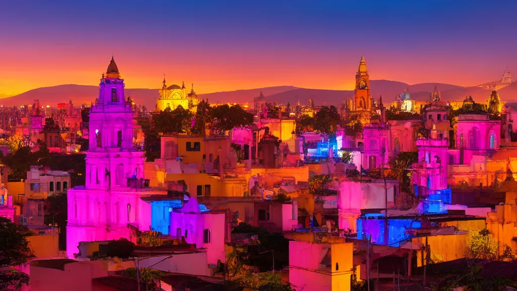 Granada city overview