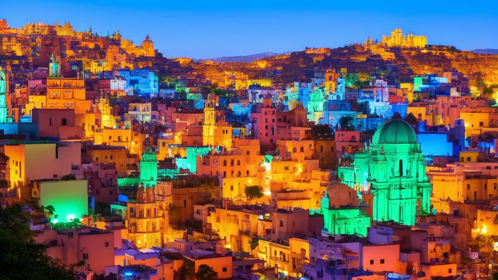 Guanajuato city overview