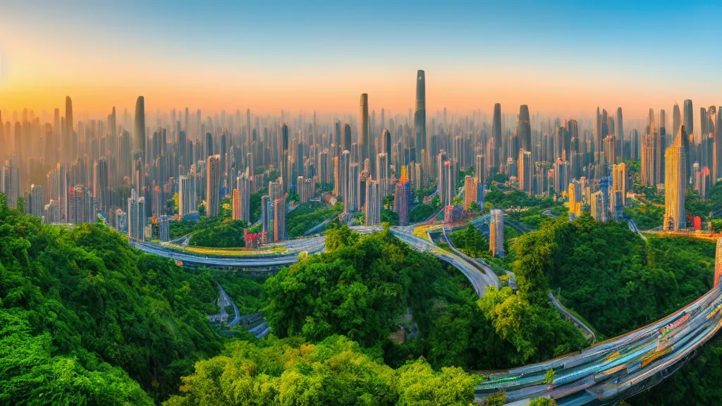 Hanzhong city overview