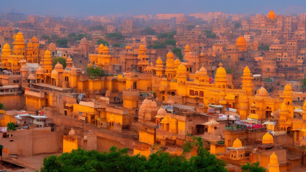 Jaipur city overview