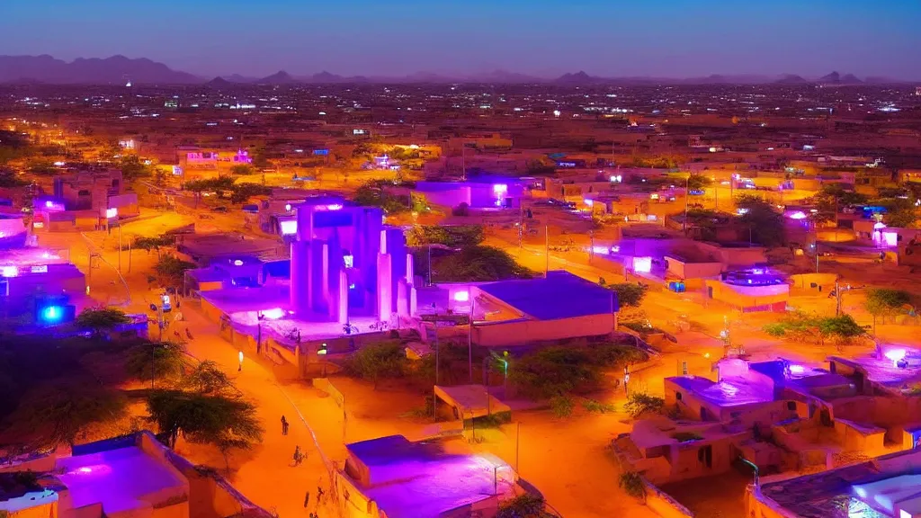 Kassala city overview