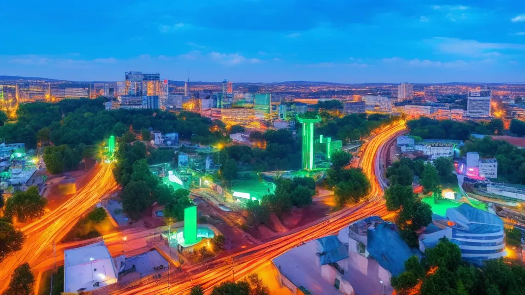 Kragujevac city overview