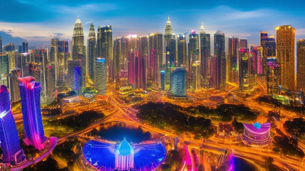 Kuala Lumpur city overview