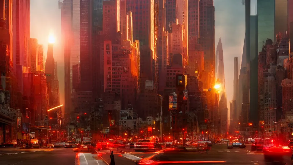 Manhattan city overview