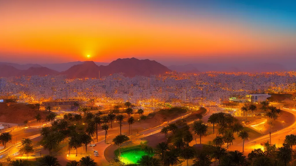 Muscat city overview