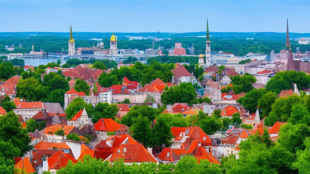 Novi Sad city overview