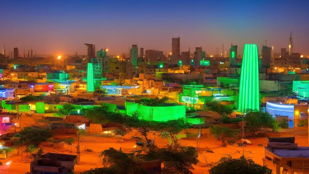 Omdurman city overview