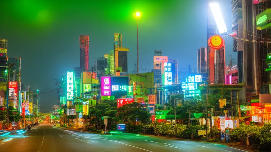 Pingtung city overview