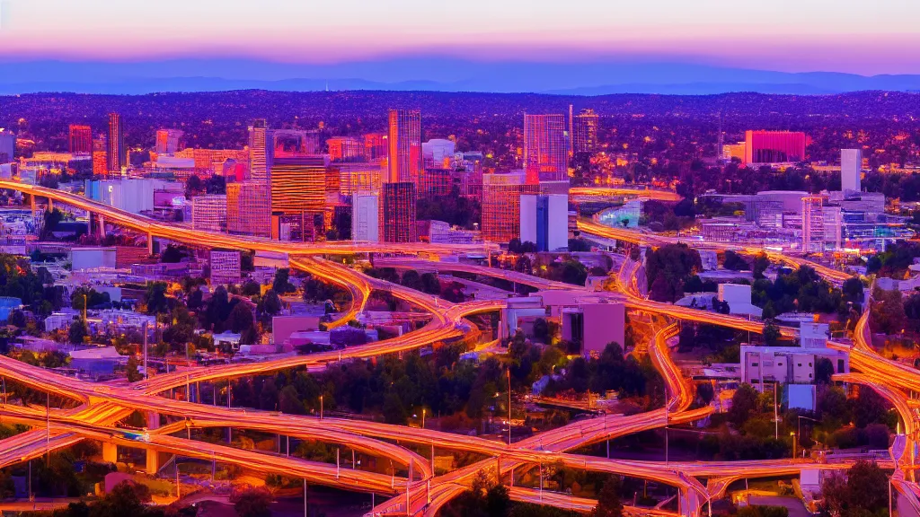 Redding city overview