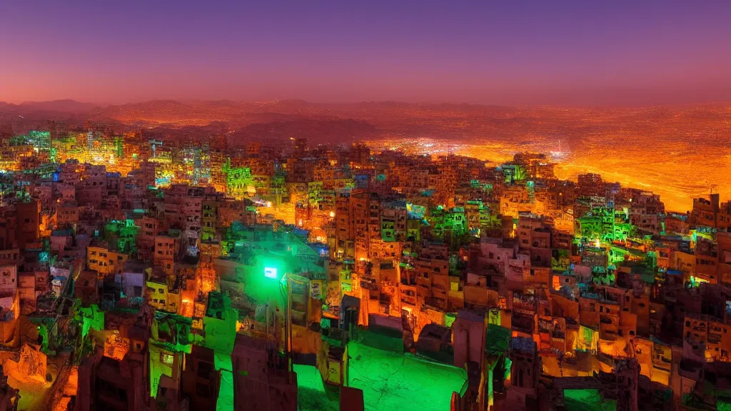 Sanaa city overview