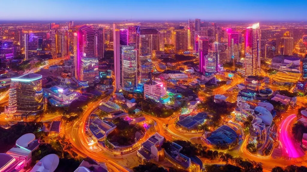 Sandton city overview