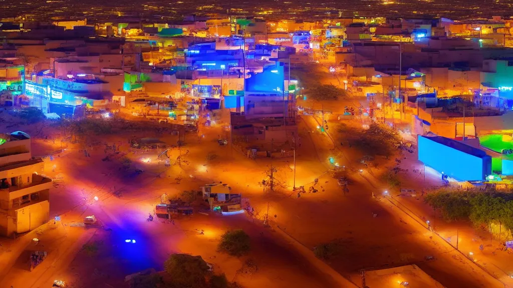 Ségou city overview