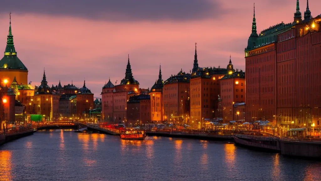 Stockholm city overview