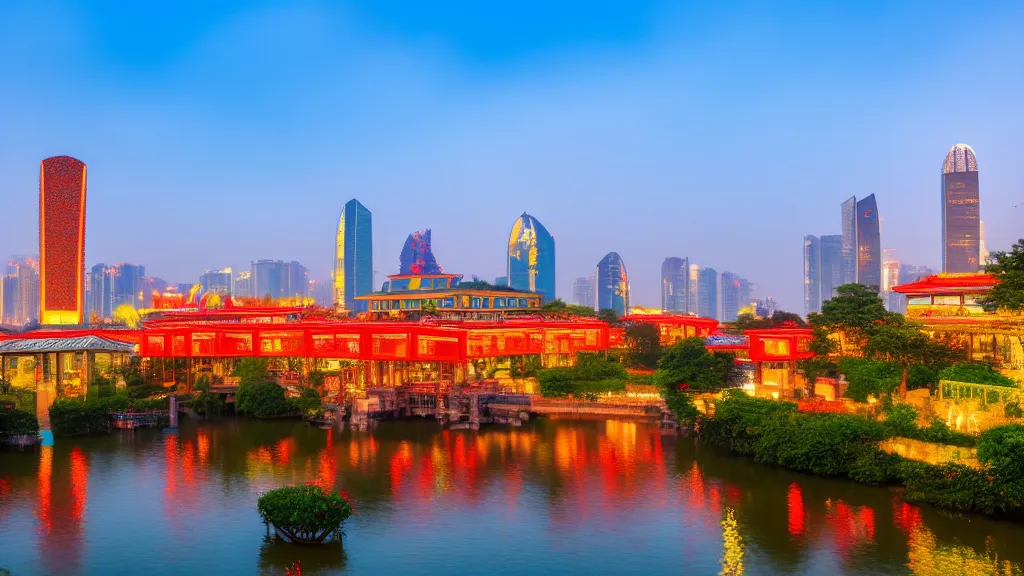 Suzhou city overview