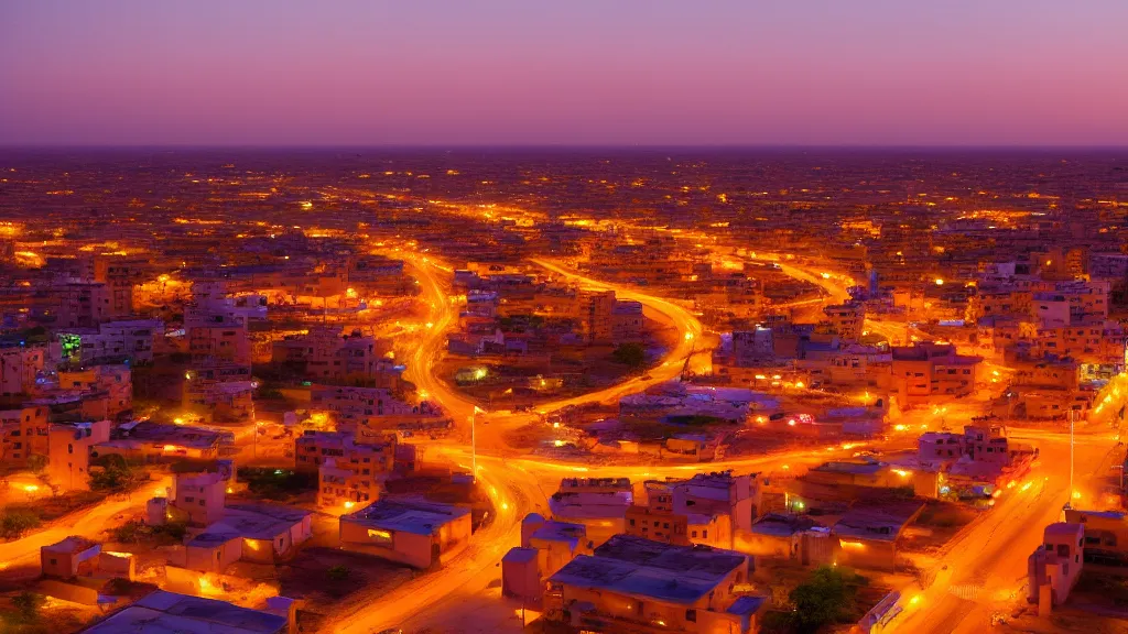 Tahoua city overview