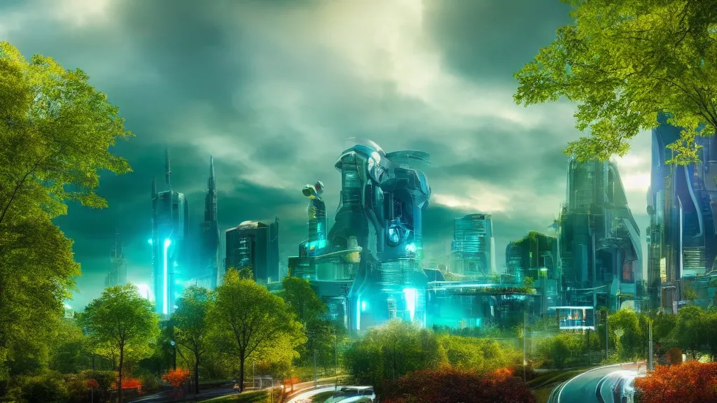 Västerås city overview