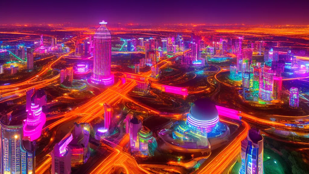 Weifang city overview