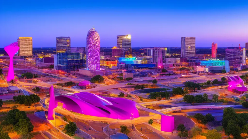 Wichita city overview