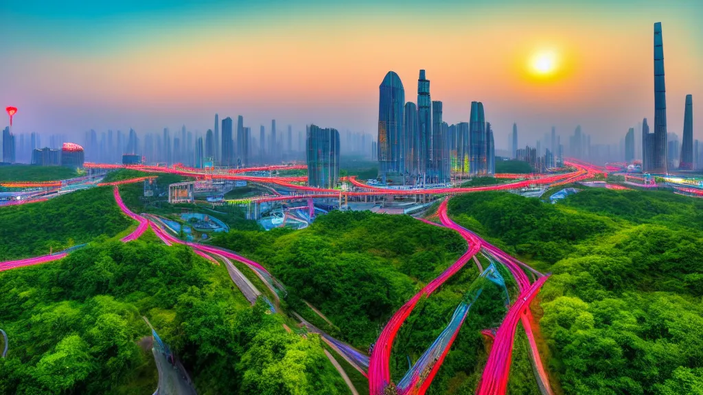 Zhaotong city overview