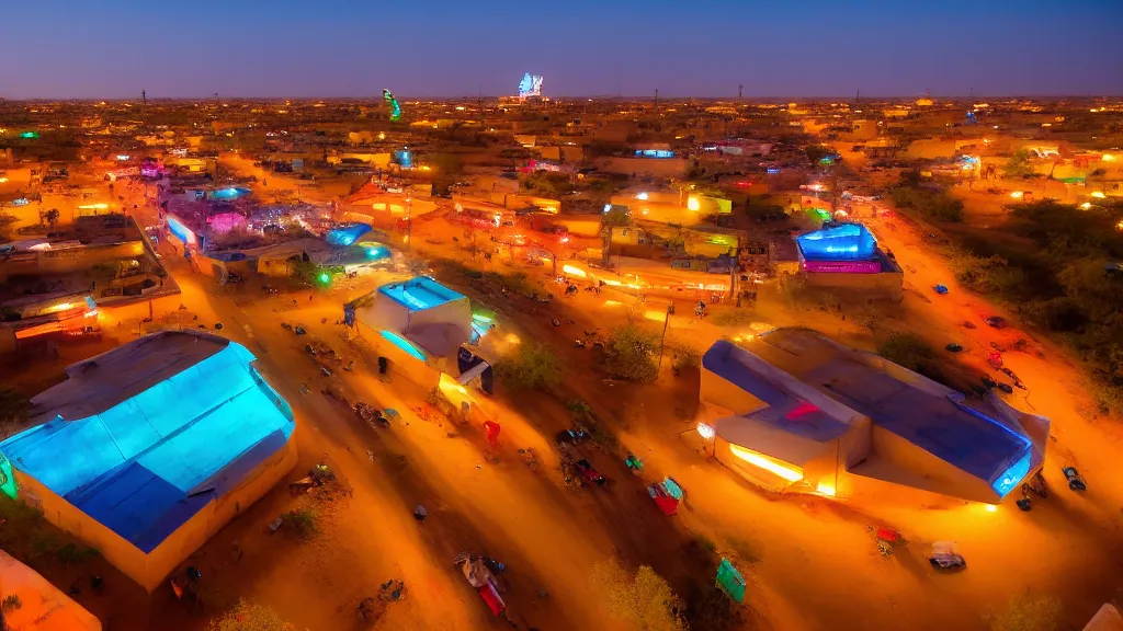 Zinder city overview